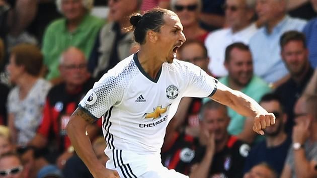 What a start for Zlatan! Source Getty