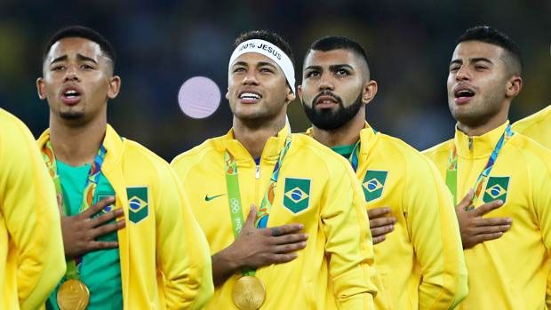 The Brazilian national football team has finally won the only laurel missing in our immense trophy room. At last we have won an Olympic gold on Maracana's pitch