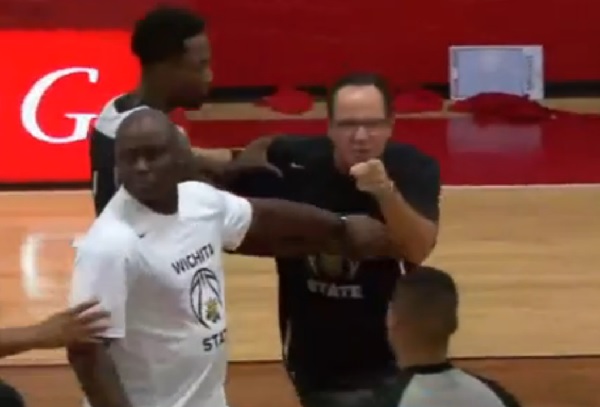 Wichita State coach Gregg Marshall ejected from exhibition game