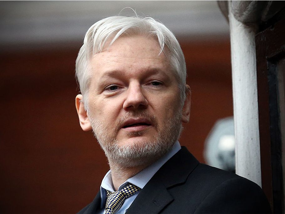 WikiLeaks founder Julian Assange in London.   Carl Court  Getty Images