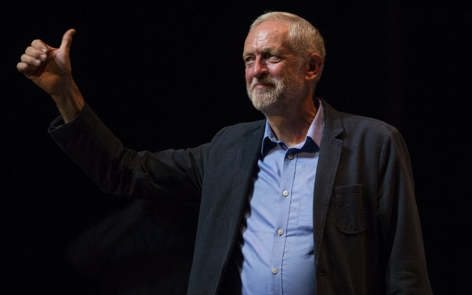 Labour Leader Jeremy Corbyn Holds Leadership Rally