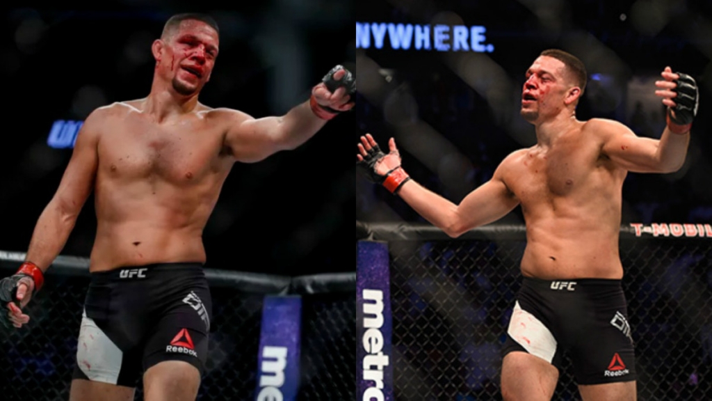 Conor McGregor beats Nate Diaz in UFC 202