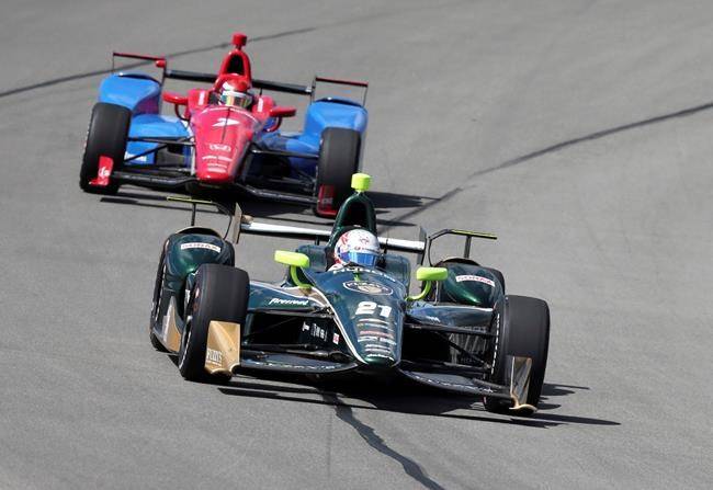 Mikhail Aleshin wins pole at Pocono; Josef Newgarden 2nd