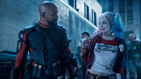 Will Smith and Margot Robbie star in the movie Suicide Squad