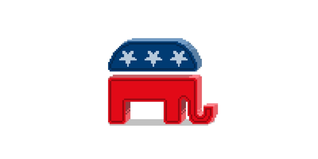 8-bit GOP logo