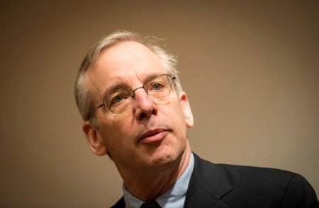 William Dudley President of the New York Federal Reserve Bank speaks at Brooklyn College in the Brooklyn borough of New York