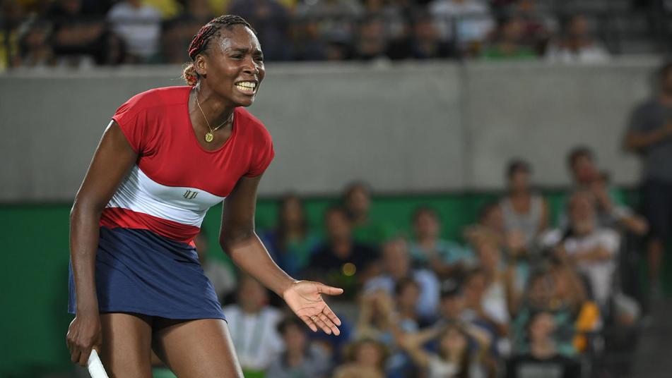 Venus Williams lost in the first round of the 2016 Rio Olympics