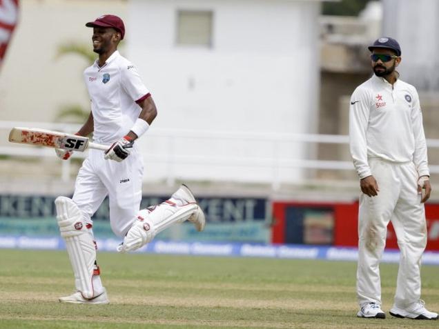 Roston Chase came up with a resolute 137 off 269 balls and in the process raised three match-saving partnerships with his teammates