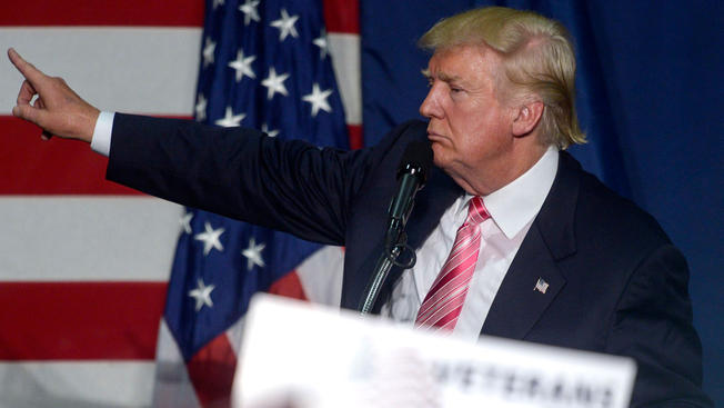 WireImageGOP nominee Donald Trump holds a rally in Fredricksburg Virginia on Aug. 20 2016 in Fredericksburg Virginia