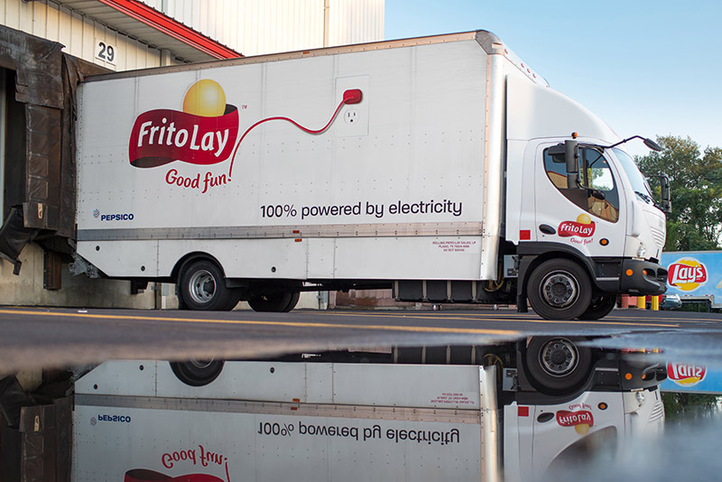 Frito Lay Electric Truck