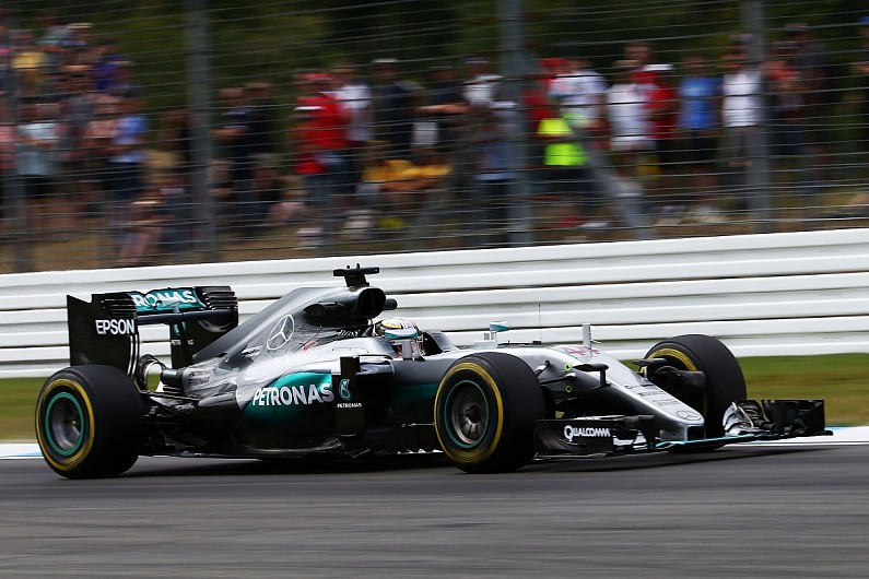 Rosberg takes pole at Hockenheim