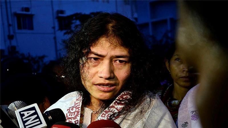 Indian activist ends 16-year fast over military powers