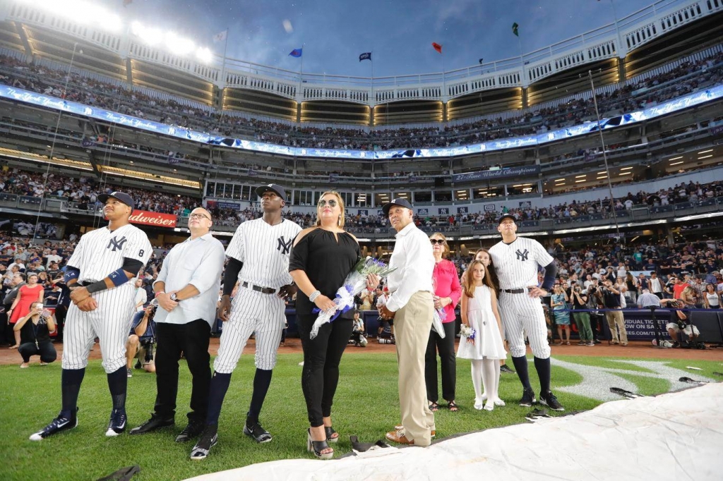 Stormy finale: A-Rod doubles, plays 3rd, exits with win