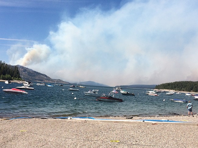 Maple fire threatens Western edge of Yellowstone National Park