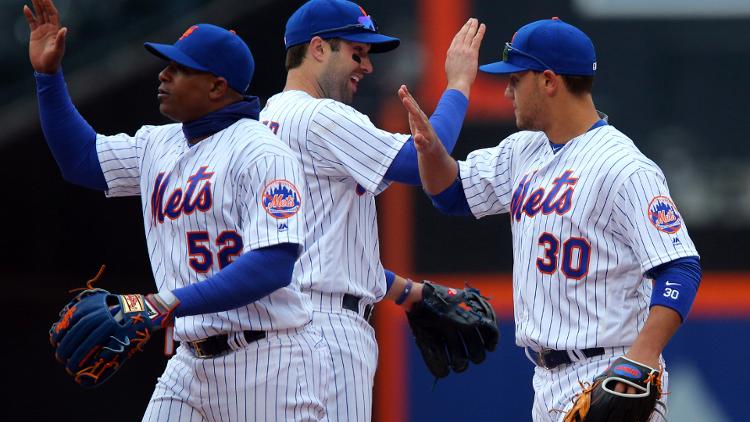 Yoenis Cespedes left and Neil Walker are out of the Mets lineup Sunday