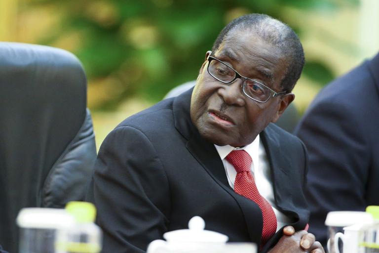 Zimbabwe's President Robert Mugabe