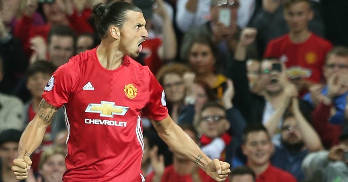 Zlatan Ibrahimovic Scored twice on his home debut