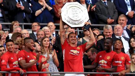 Zlatan Ibrahimovic added another trophy to his collection