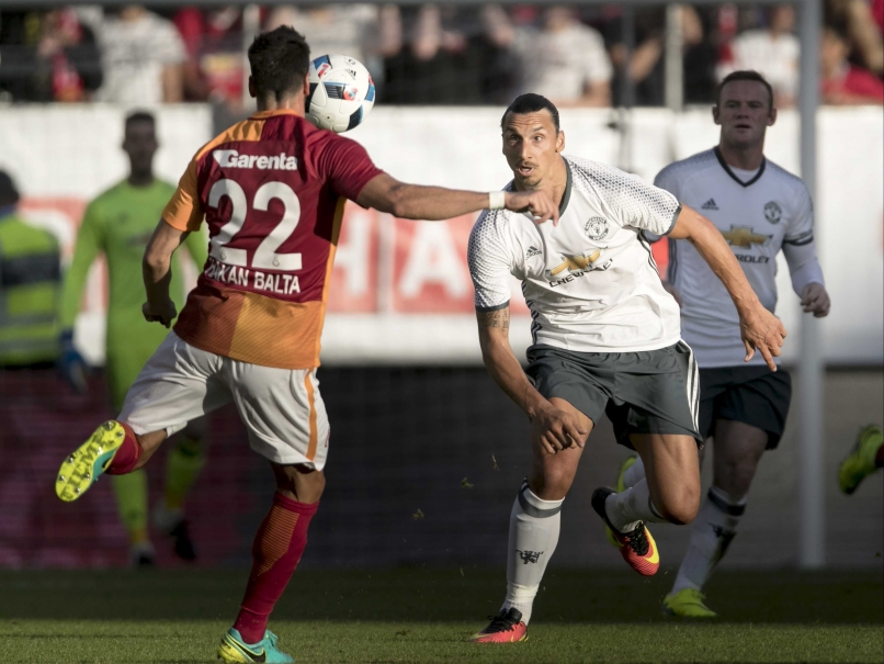 Zlatan Ibrahinovic Manchester United first match