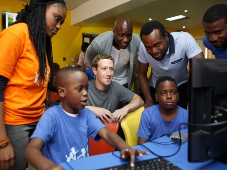 Facebook CEO Mark Zuckerberg visits Africa