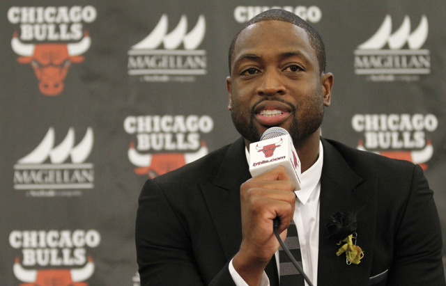 ASSOCIATED PRESS           Chicago Bulls player Dwyane Wade posted on Twitter “My cousin was killed today in Chicago. Another act of senseless gun violence. 4 kids lost their mom for NO REASON. Unreal.”