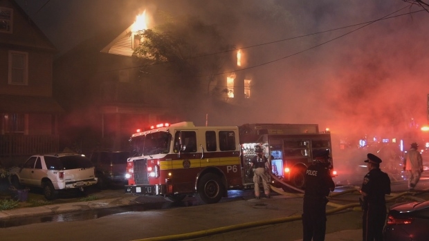 At least 5 injured, 3 unaccounted for in early morning fire in Hamilton