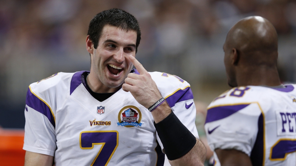 Adrian Peterson took a seemingly unnecessary shot at Christian Ponder