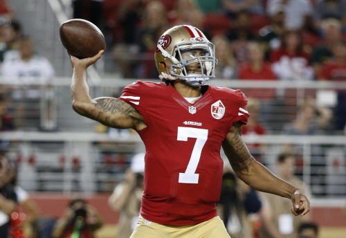 49ers QB Colin Kaepernick Refuses To Stand For National Anthem: “There Are Bodies In The Street”