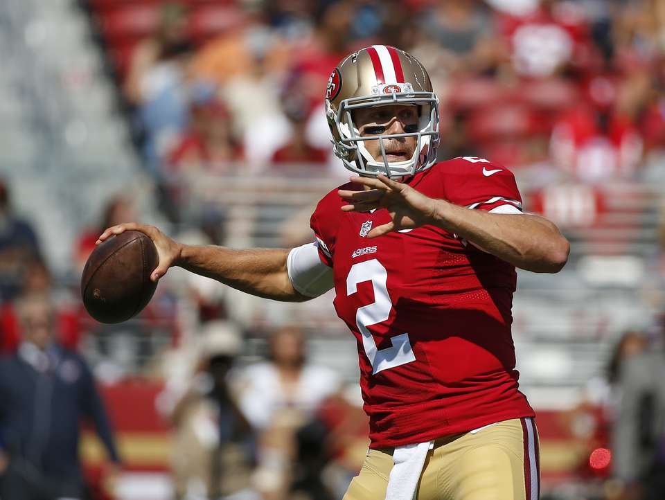 Gabbert throws early TD before Texans rally past 49ers 24-13