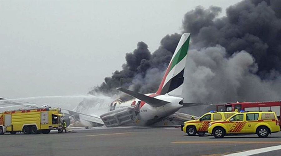 Emirates says 'incident' has happened at Dubai airport