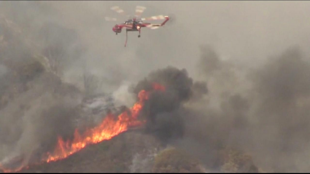 The Chimney Fire in San Luis Obispo County Calif. has spread to over 4,000 acres and is now at 37,000 acres on Tuesday