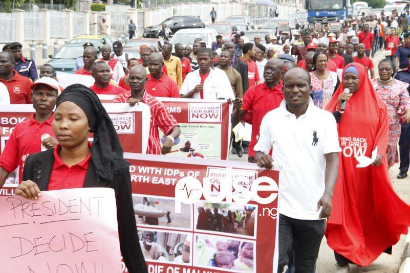 Bring Back Our Girls protesters