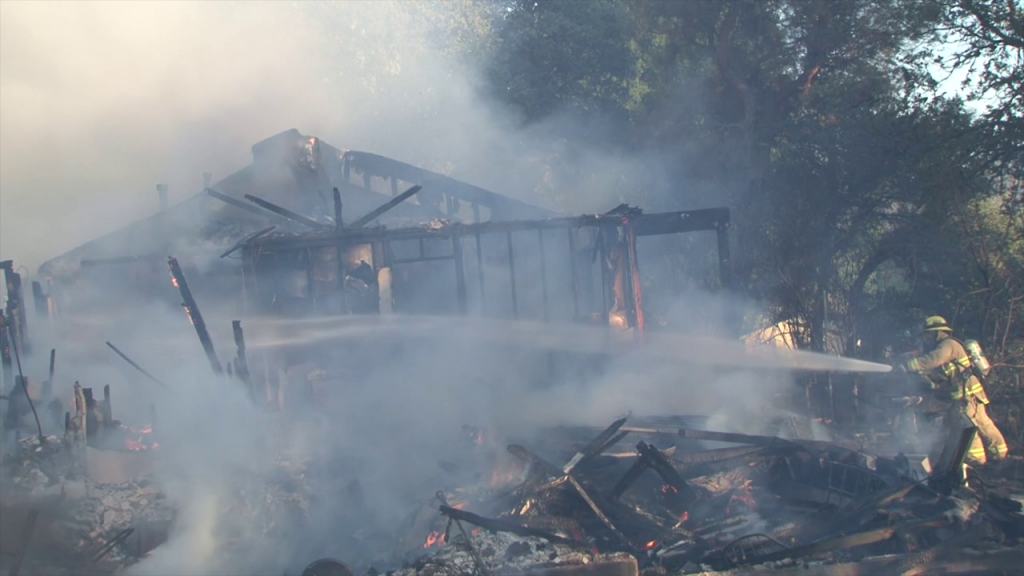 Pilot Fire burning in San Bernardino County