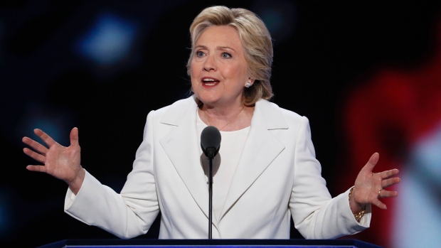 U.S. Democratic presidential nominee Hillary Clinton took to the stage Thursday night at the Democratic National Convention in Philadelphia making a speech billed as the most important in her political life