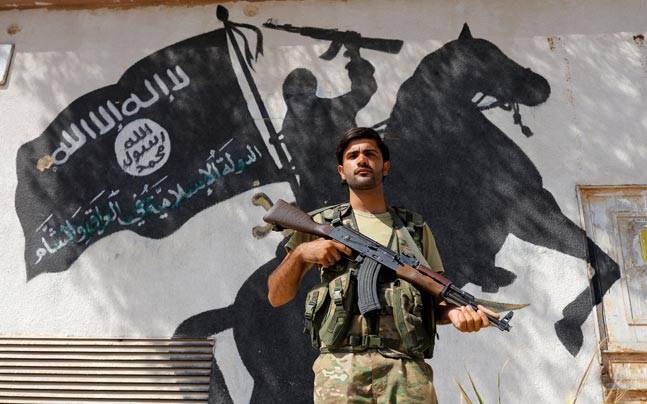 A Free Syrian Army soldier