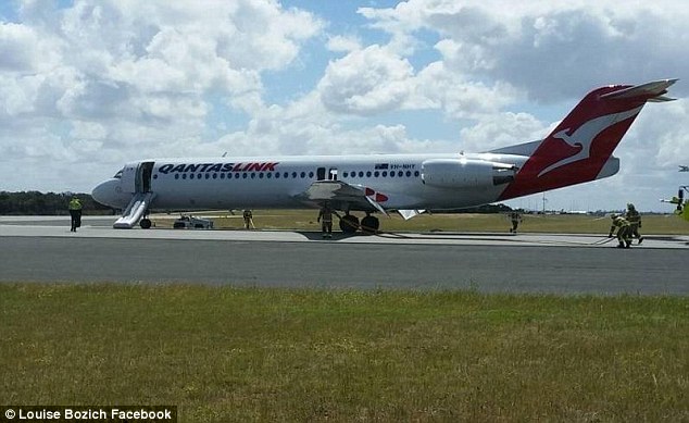 A Qantas Link plane carrying 97 passengers made an emergency landing at Perth Airport after the cockpit filled with fumes