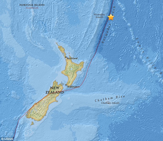 A 5.7-magnitude earthquake has hit off the coast of New Zealand's North Island