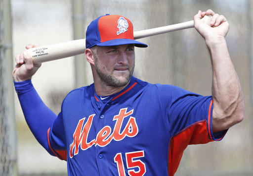 Tebow now a New York Met