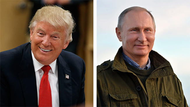 APDonald Trump and Vladimir Putin