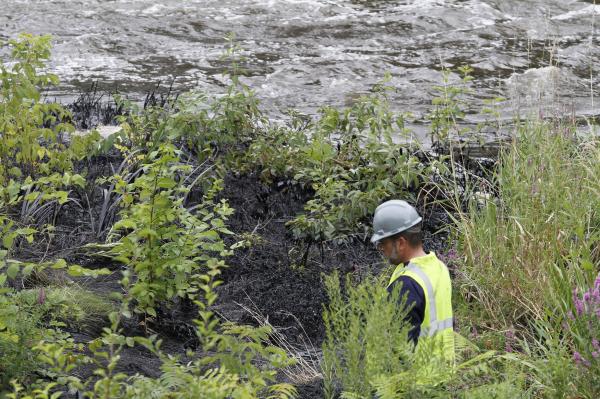 AP NewsBreak: Settlement reached in Exxon Yellowstone spill