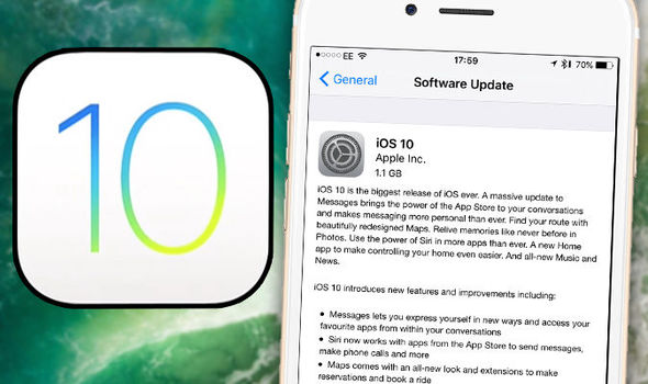 APPLE • GETTYiOS 10 is breaking some devices causing them to freeze