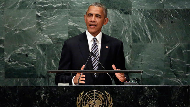 APPresident Barack Obama addresses the 71st session of the United Nations General Assembly at U.N. headquarters Tuesday Sept. 20 2016