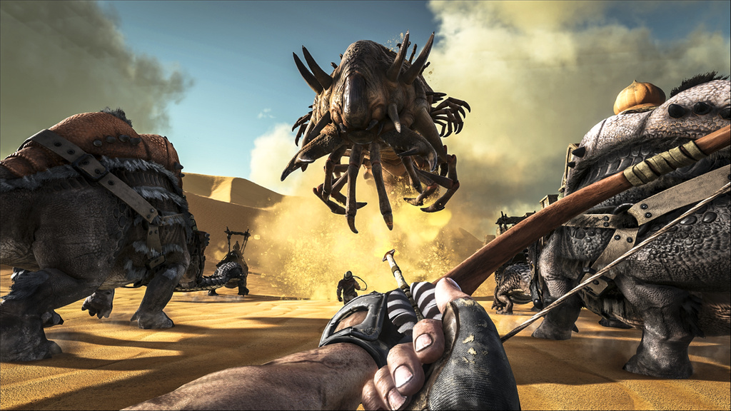 ARK Survival Evolved Receives New Biomes, Wyverns With Scorched Earth Expansion