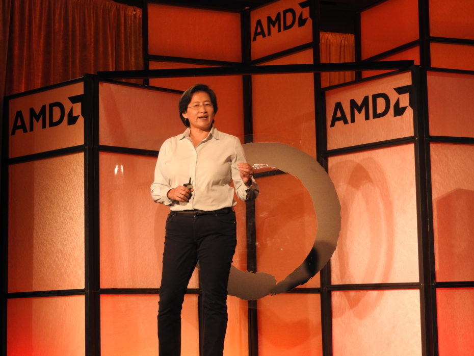 Lisa Su CEO of AMD introduces Zen