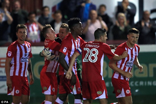 Accrington have knocked out higher division opposition in the last two EFL Cup rounds