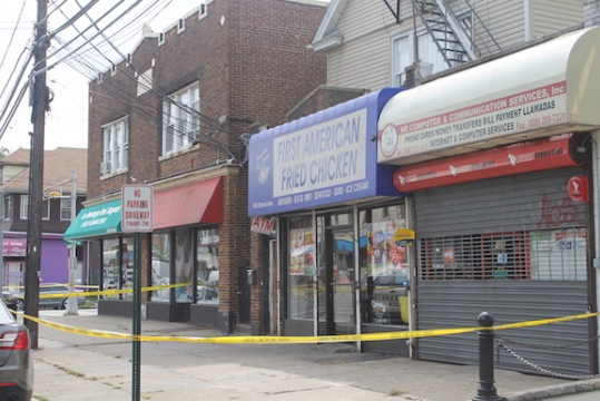 First American Fried Chicken which is owned by the family of Ahmad Khan Rahami was closed and cordoned off a day after he was arrested for a series of bombings in New York and New Jersey Sept. 20 2016