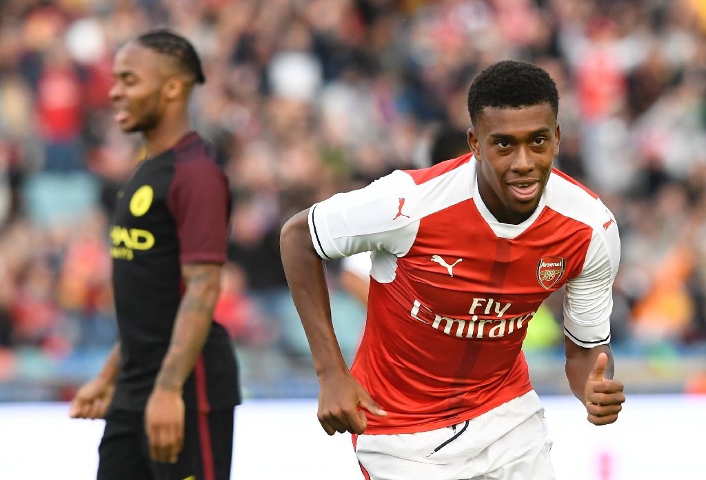 Alex Iwobi is set to return for Arsenal after recovering from the hip injury