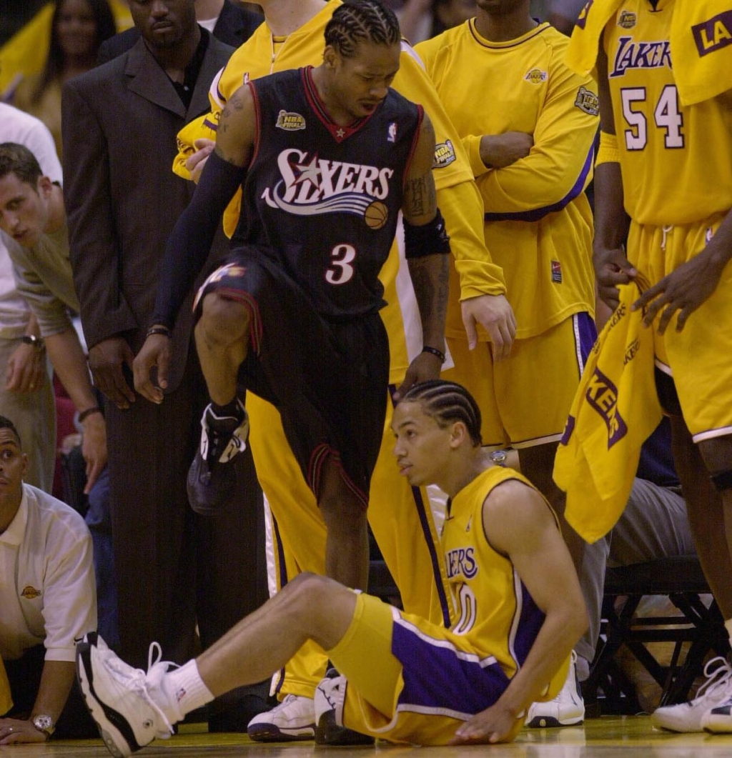 Allen Iverson promised to 'destroy' Tyronn Lue in Game 1 of the 2001 NBA Finals