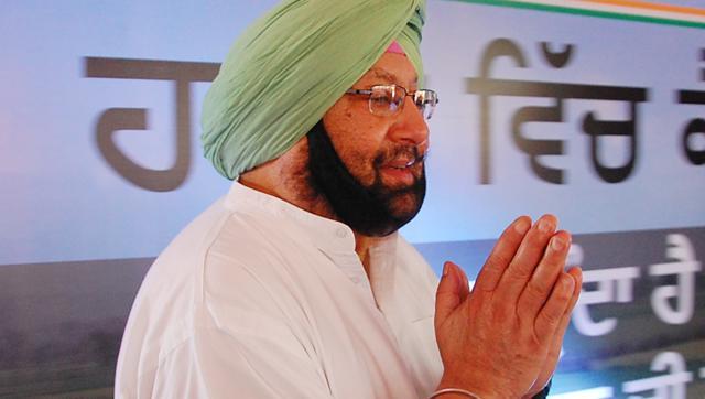 Amarinder at a programme in Rupnagar on Saturday