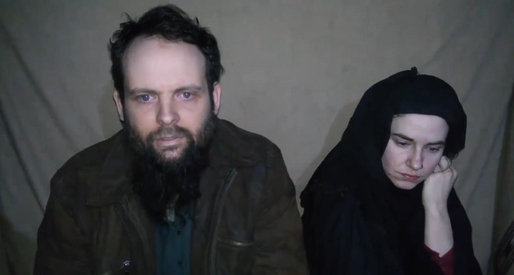 Canadian Joshua Boyle and his American wife Caitlan Coleman were kidnapped while travelling in Afghanistan four years ago